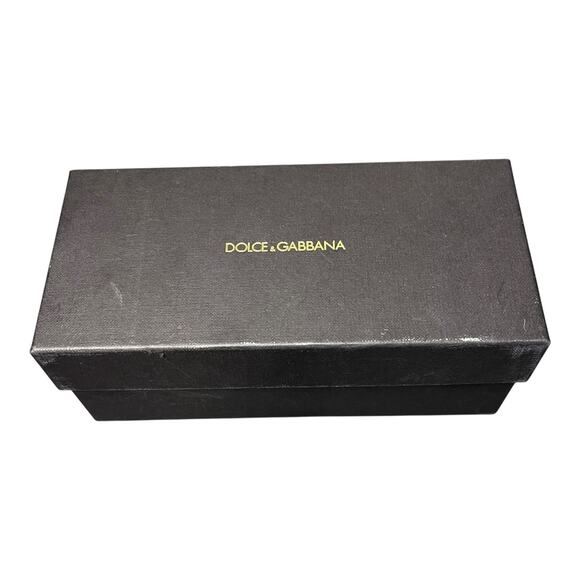 Dolce & Gabbana Soft Eyeglass Case Set w/ Box, Booklet & Cleaning Cloth | Unused - Picture 9 of 11